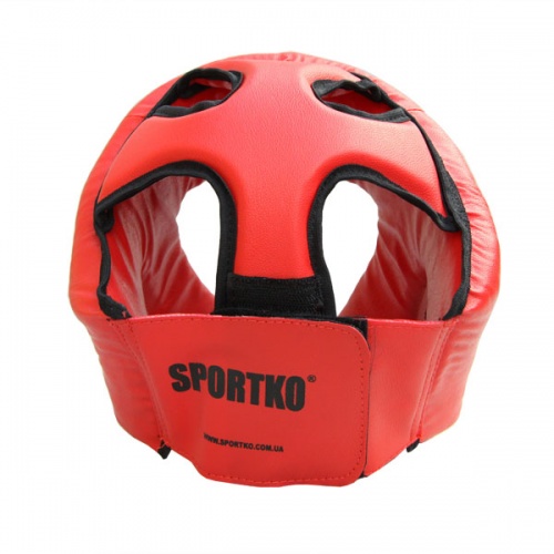 Шлем боксерский из кожвинила Sportko (ОД2) фото 4