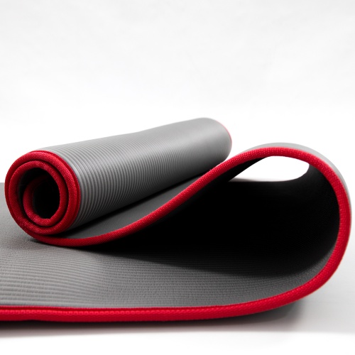Коврик для йоги и фитнеса NBR (йога мат, каремат спортивный) OSPORT Mat Pro Plus 1см (OF-0276) фото 24