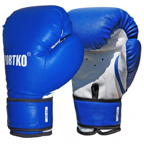 Боксерские перчатки из кожвинила Sportko 10 oz (ПД2) фото 2