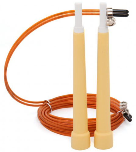 Скакалка скоростная спортивная регулируемая для кроссфита, бокса, фитнеса 290 см OSPORT (MS 3765) фото 6