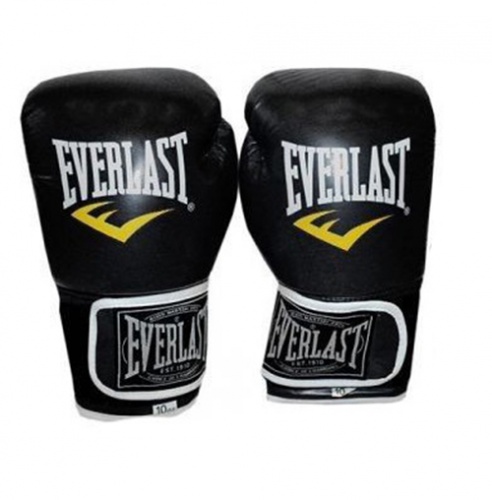 Перчатки боксерские для бокса 8-12 унций на липучке Everlast кожа PU (BO-3987) фото 7