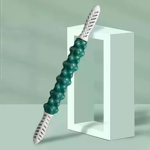 Массажный ролик, валик для массажа спины ручной массажер с двумя ручками для шеи, ног 49х5см OSPORT (MS 4815) Массажный ролик, валик для массажа спины ручной массажер с двумя ручками для шеи, ног 49х5см OSPORT (MS 4815)