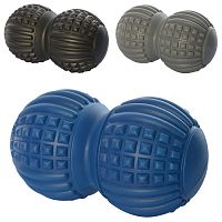 Мяч для йоги массажный (массажер) арахис для мышц спины, ног и рук OSPORT EVA 18см (MS 2481)