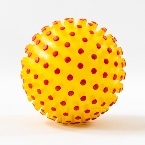 Мяч массажный надувной детский (массажер для ног и рук) OSPORT 15см (MS 4525) фото 5