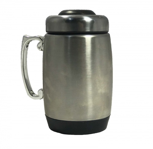 Термокружка (чашка термос) металлическая 380мл Бочонок (WHW14076-5) фото 2