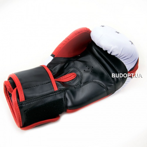 Перчатки боксерские для бокса Кожа PU Everlast BO-0221 SUPER-STAR (10, 12 унций) фото 2