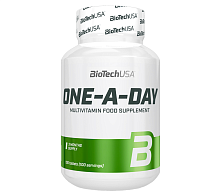 Комплекс витаминов и микроэлементов для спортсменов Multivitamin One A Day 100 таблет. Biotech USA (01112-01)