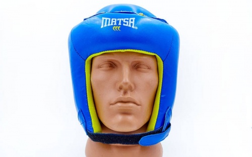 Шлем боксерский (открытый) кожа MATSA MА-4002-М фото 7