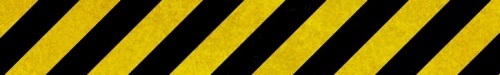 Сигнальная лента-скотч (48мм, 33пог.м желто-черная) фото 2