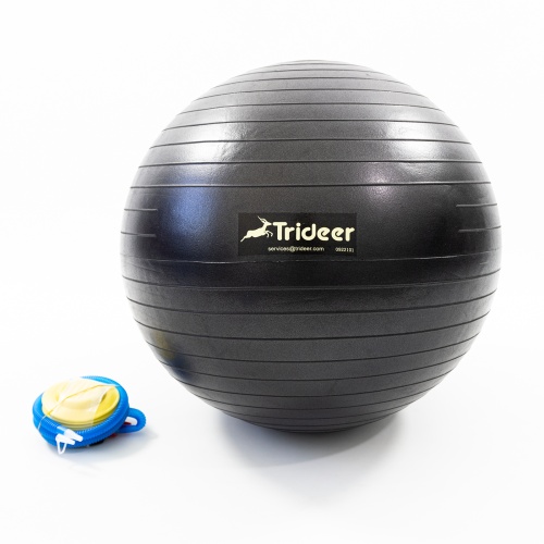 Коврик для йоги и фитнеса (каремат) + фитбол мяч для фитнеса, беременных 55 см OSPORT Set 90 (n-0120) фото 7