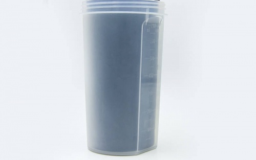 Бутылка (бутылочка) шейкер спортивная для воды пластмассовая 700мл Zel (FI-5055) фото 2