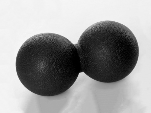 Массажный мячик, мяч массажер для спины, шеи, ног (МФР, миофасциального релиза) OSPORT 24-12см (MS 2758-1) фото 2