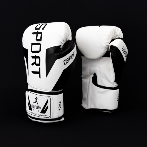 Перчатки боксерские для бокса 8-12 унций на липучке VENUM кожа PU (BO-5698) фото 2