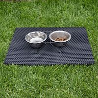 Коврик под миски для домашних животных, подкладка под тарелку для кошек 50х30 см OSPORT (R-00018)