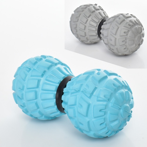 Мяч для йоги массажный (массажер) арахис для мышц спины, ног и рук OSPORT EVA 14см (MS 2484)