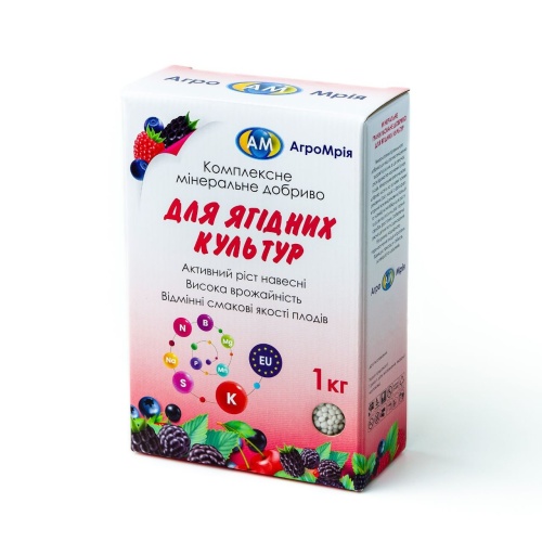 Комплексное минеральное удобрение для плодово-ягодных культур гранулированное 1 кг (so-00004)