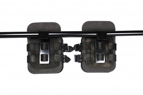 Гравитационные ботинки (инверсионные крюки для турника) тренажер спины и пресса OSPORT Lite Black (OF-0009) фото 5